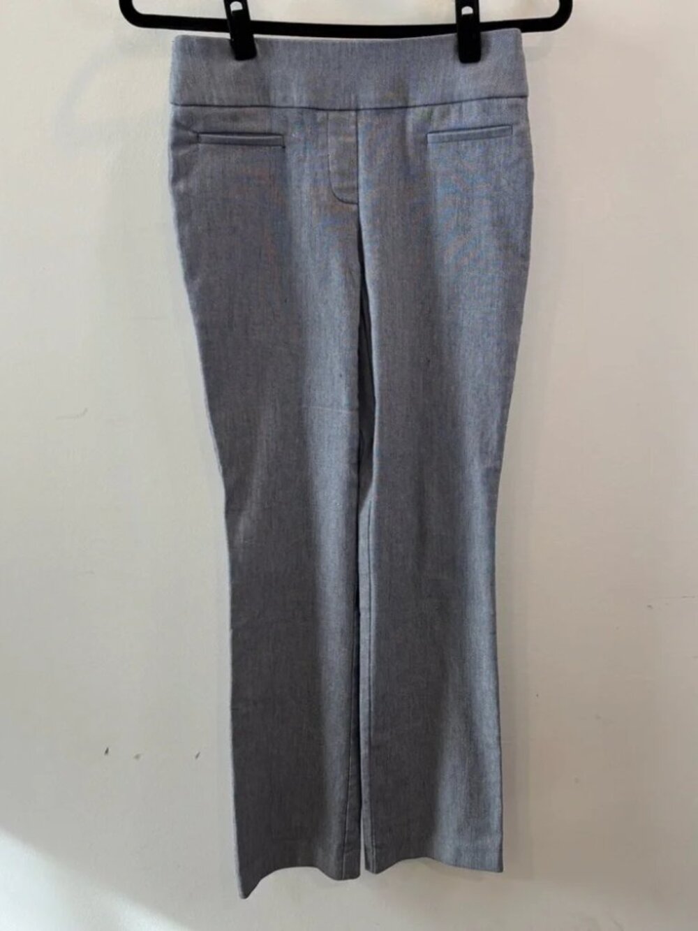 Apt. 9 Tummy Control Boot Cut Trousers Size 4 GUC 13" Waist 30.5" Inseam